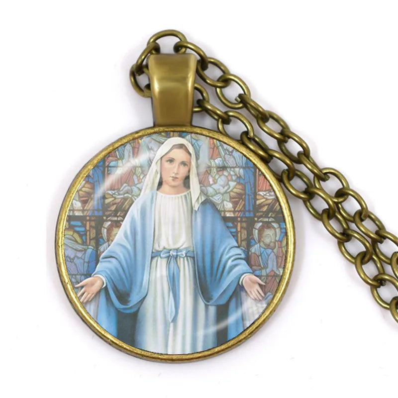 ✝️ HOLY SPIRIT Jewelry Virgin Mary and Baby Jesus Christian Catholicism. Almost Sold Out!