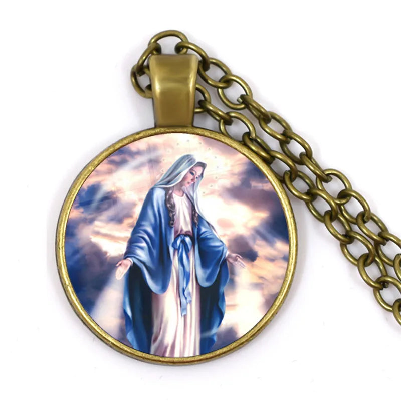 ✝️ HOLY SPIRIT Jewelry Virgin Mary and Baby Jesus Christian Catholicism. Almost Sold Out!