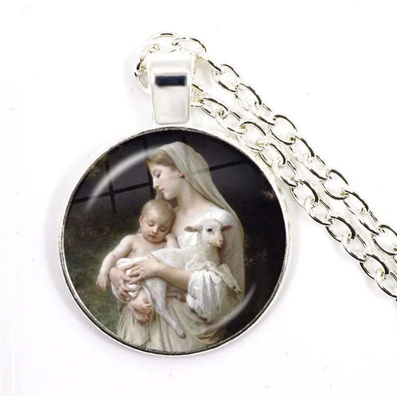 ✝️ HOLY SPIRIT Jewelry Virgin Mary and Baby Jesus Christian Catholicism. Almost Sold Out!