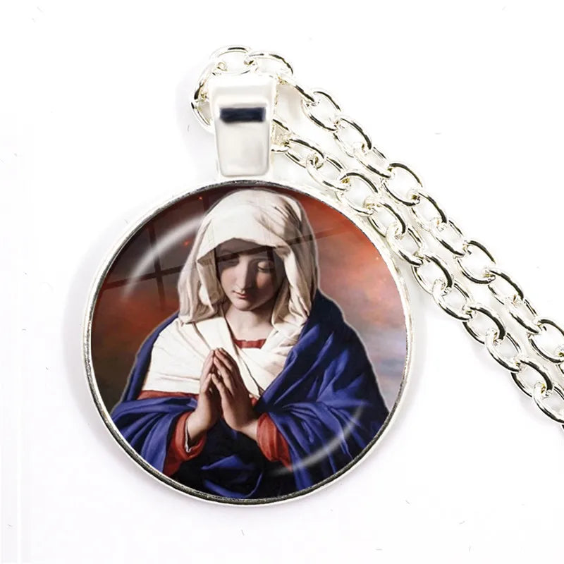 ✝️ HOLY SPIRIT Jewelry Virgin Mary and Baby Jesus Christian Catholicism. Almost Sold Out!