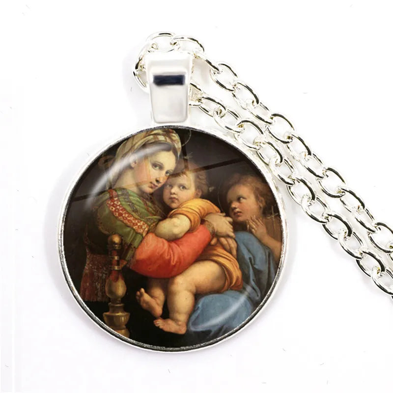 ✝️ HOLY SPIRIT Jewelry Virgin Mary and Baby Jesus Christian Catholicism. Almost Sold Out!