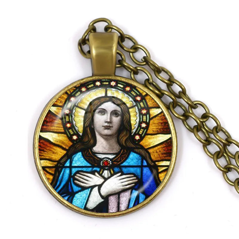 ✝️ HOLY SPIRIT Jewelry Virgin Mary and Baby Jesus Christian Catholicism. Almost Sold Out!