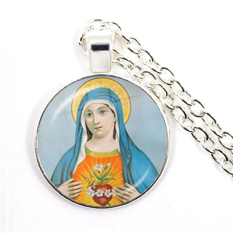 ✝️ HOLY SPIRIT Jewelry Virgin Mary and Baby Jesus Christian Catholicism. Almost Sold Out!