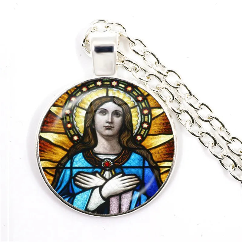 ✝️ HOLY SPIRIT Jewelry Virgin Mary and Baby Jesus Christian Catholicism. Almost Sold Out!