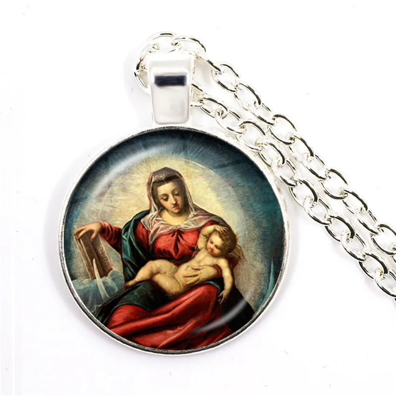 ✝️ HOLY SPIRIT Jewelry Virgin Mary and Baby Jesus Christian Catholicism. Almost Sold Out!