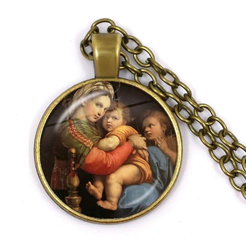 ✝️ HOLY SPIRIT Jewelry Virgin Mary and Baby Jesus Christian Catholicism. Almost Sold Out!