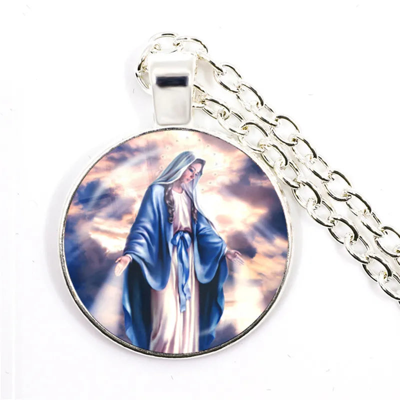 ✝️ HOLY SPIRIT Jewelry Virgin Mary and Baby Jesus Christian Catholicism. Almost Sold Out!