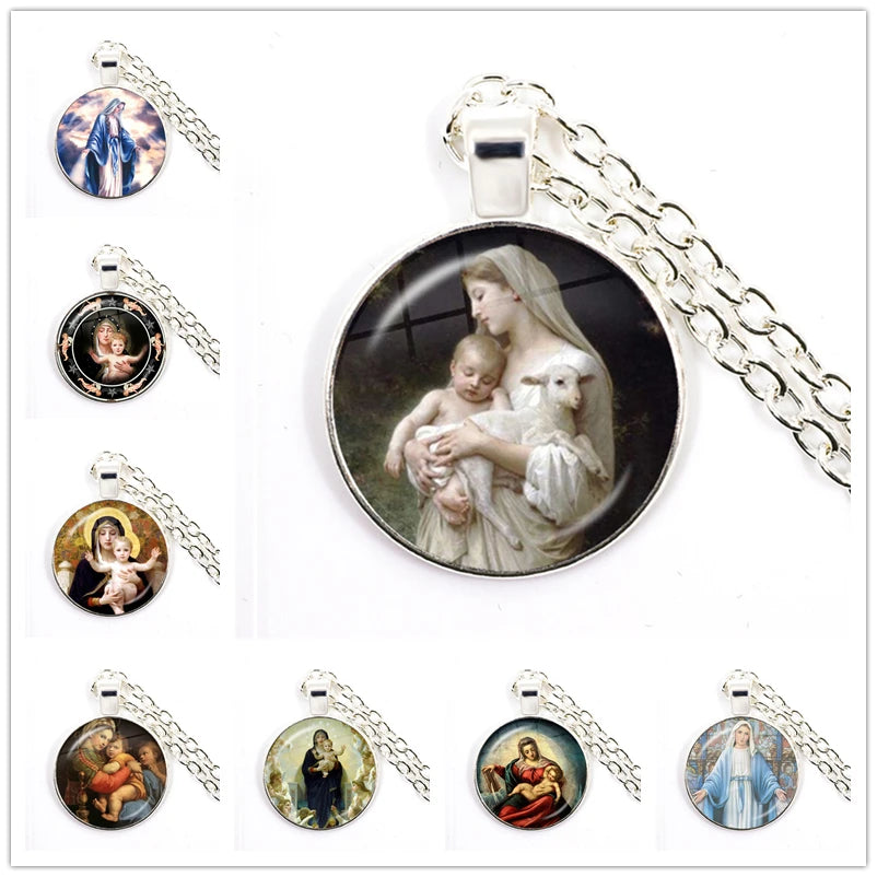 ✝️ HOLY SPIRIT Jewelry Virgin Mary and Baby Jesus Christian Catholicism. Almost Sold Out!